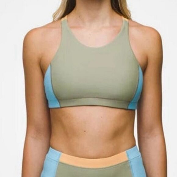 pRana Baja Bound Swim Top Sweet Agave Sm NWT - Picture 1 of 6